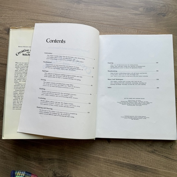 Vintage Book Creative Crafts and Stitchery How To Guide for Handcrafts - Picture 2 of 6